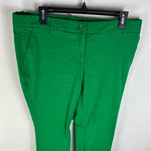 The Limited Exact Stretch Green Pants Size 14 - Picture 4 of 9